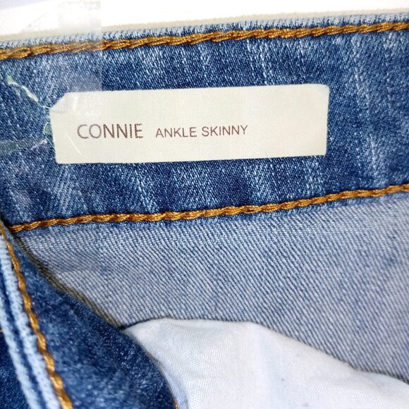 Kut from the Kloth Jeans 16W CONNIE Cropped Skinny Ankle Stretch Med Wash - Picture 7 of 14